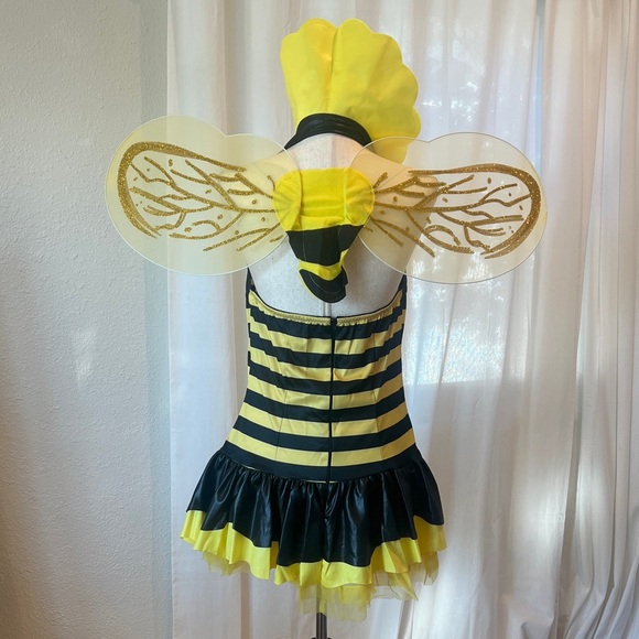 Leg Avenue Black and Yellow Bumble Bee Costume - Picture 3 of 8